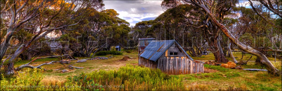 Peter Bellingham Photography Wallace Hut - VIC H (PBH3 00 34366)